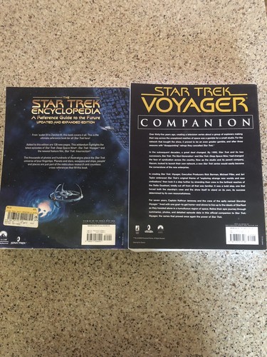 Star Trek Encyclopedia And Star Trek voyager