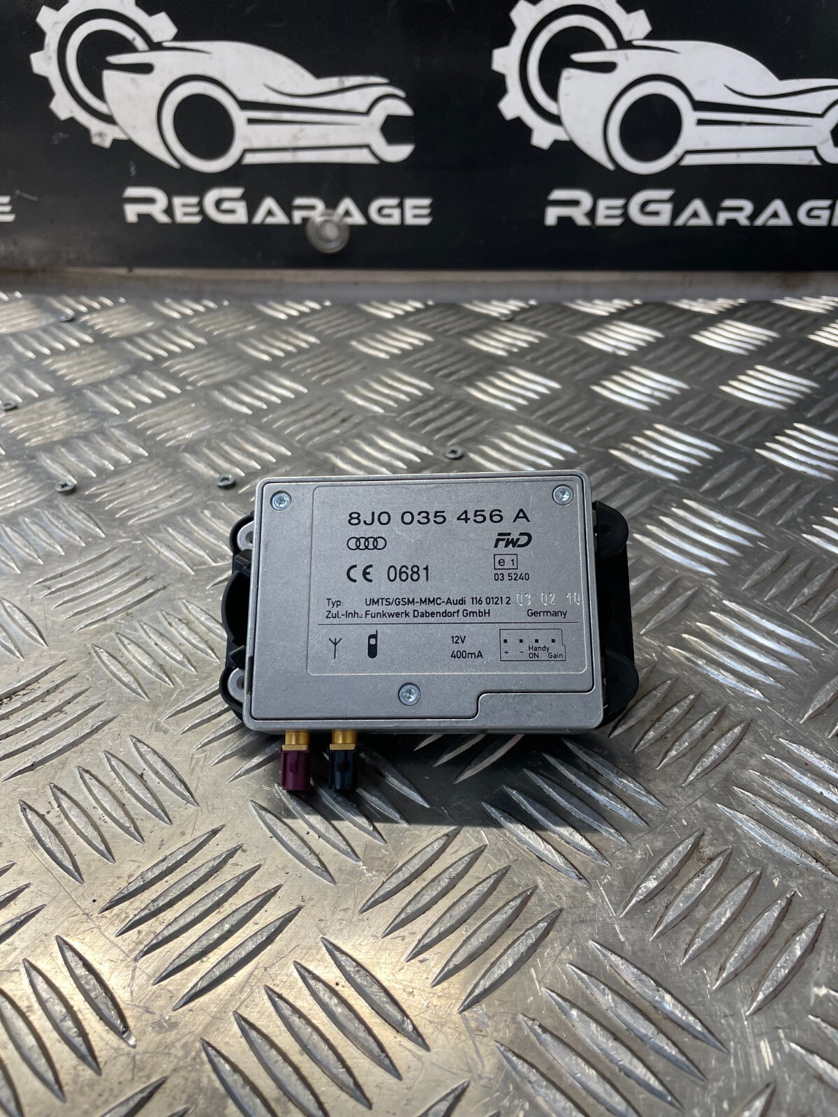 AUDI A6 C6 FL 2008 2011 ANTENNA AMPLIFIER ECU CONTROL MODULE UNIT 8J0035456A.
