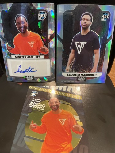 2021 Tru Creator Scooter Magruder Ice Auto Autograph 3 Lot /100  /200 TruCreator
