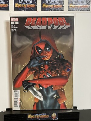 DEADPOOL #8 (TAURIN CLARKE VARIANT) MARVEL COMICS 2024
