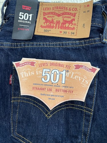 Levi's 501 1944W38Ｌ34 1944 501® Original Fit Men's Jeans - Dark Wash | Levi's® US