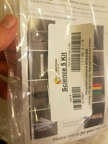 Connections Education MS Science 5 Kit  ~ Sealed NEW Home School