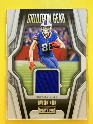 2022 Panini Playbook Dawson Knox #GG-35