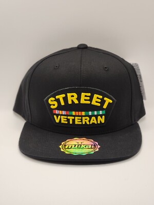 custom hat With logo ( STREET VETERAN ) 5 Colors To Choose From