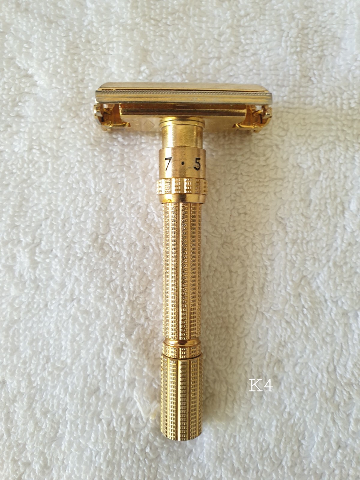 Gillette Aristocrat Adjustable Razor 髭剃り GILLETTE ARISTOCRAT - Adjustable Razor, Gold Plated in