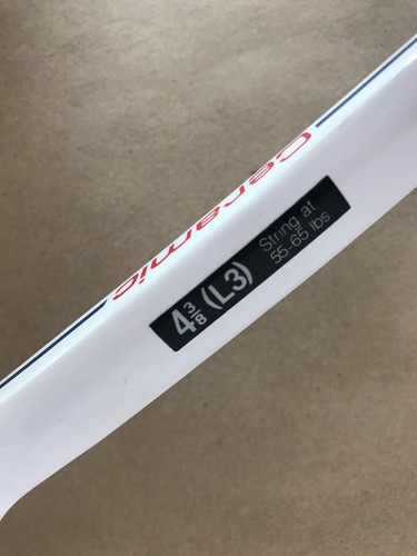 Wilson Graphite/Composite Tennis Racquet Grip 4 3/8 L3 Very Good Used Condition