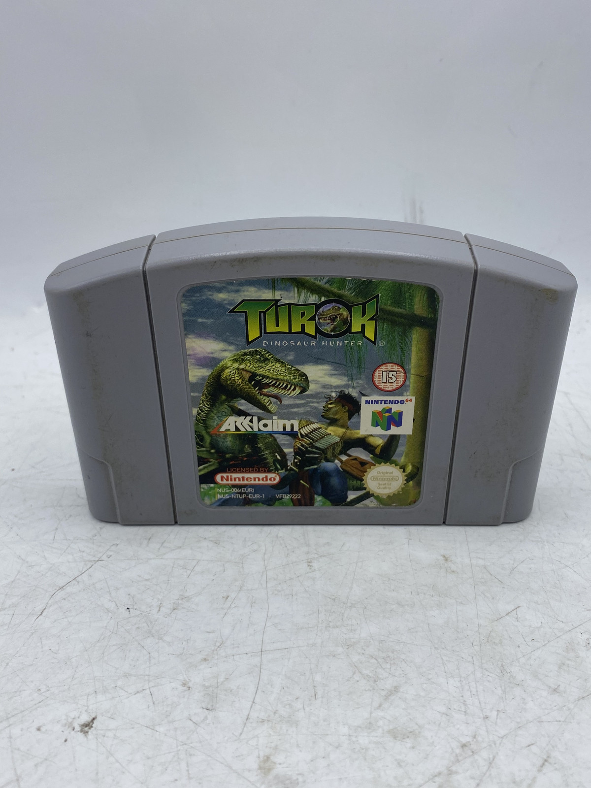 Turok Dinosaur Hunter N64 Game Cartridge - Cartridge Only * FAST SHIPPING *
