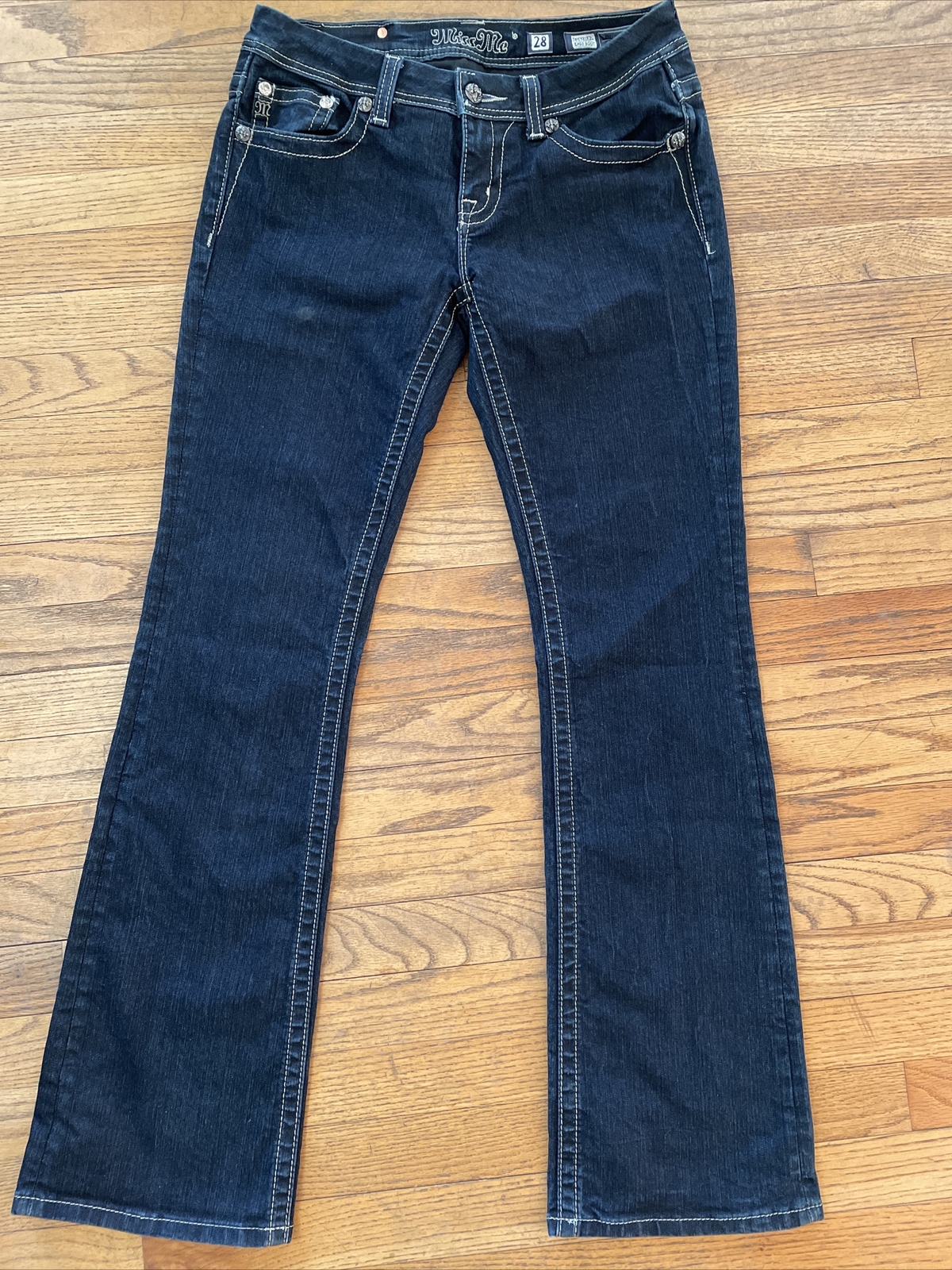 Miss Me Jeans Low Rise Easy Boot Cut 