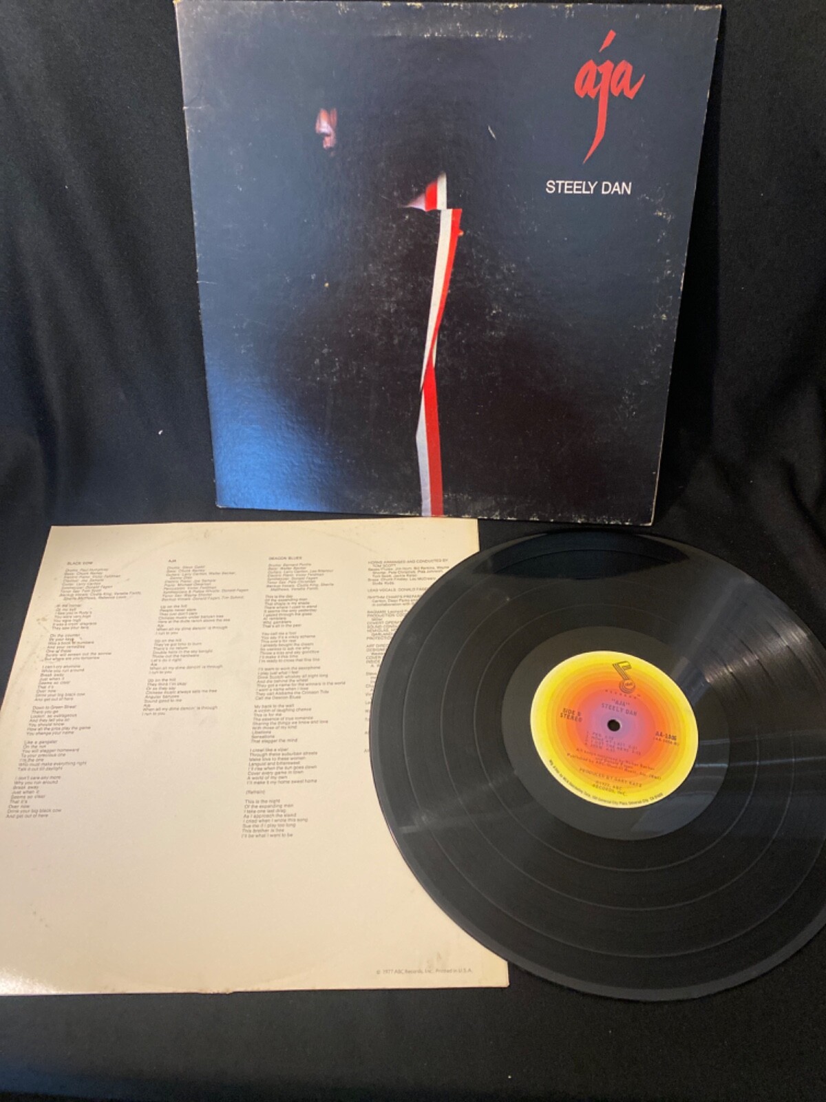 AJA Steely Dan ABC Records Gatefold AA-1006 (RE-3) TH