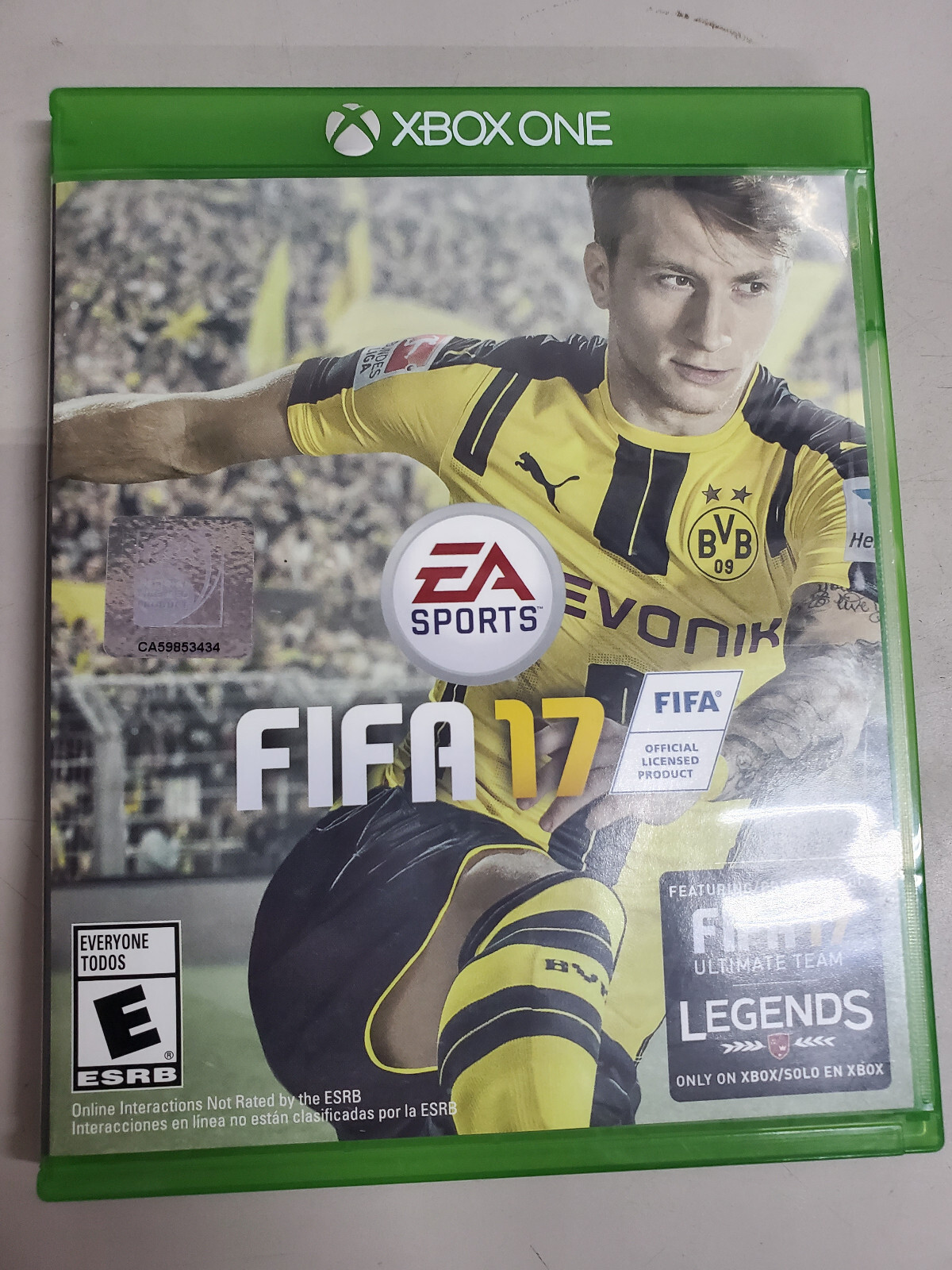 (未使用･未開封品)　FIFA 17 - XboxOne 0pbj0lf Unopened XONE FIFA 17 Xbox One EA Sealed Sports JP w