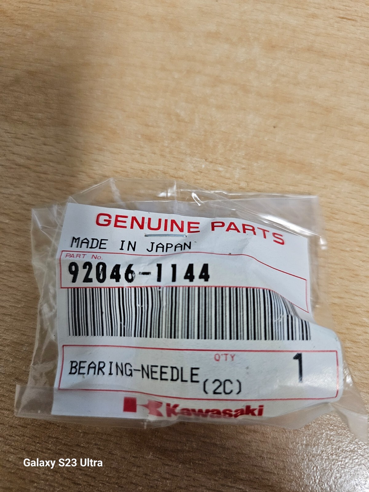 Kawasaki KX65 KX85 KX100 ZX1100 Genuine New linkage Bearing