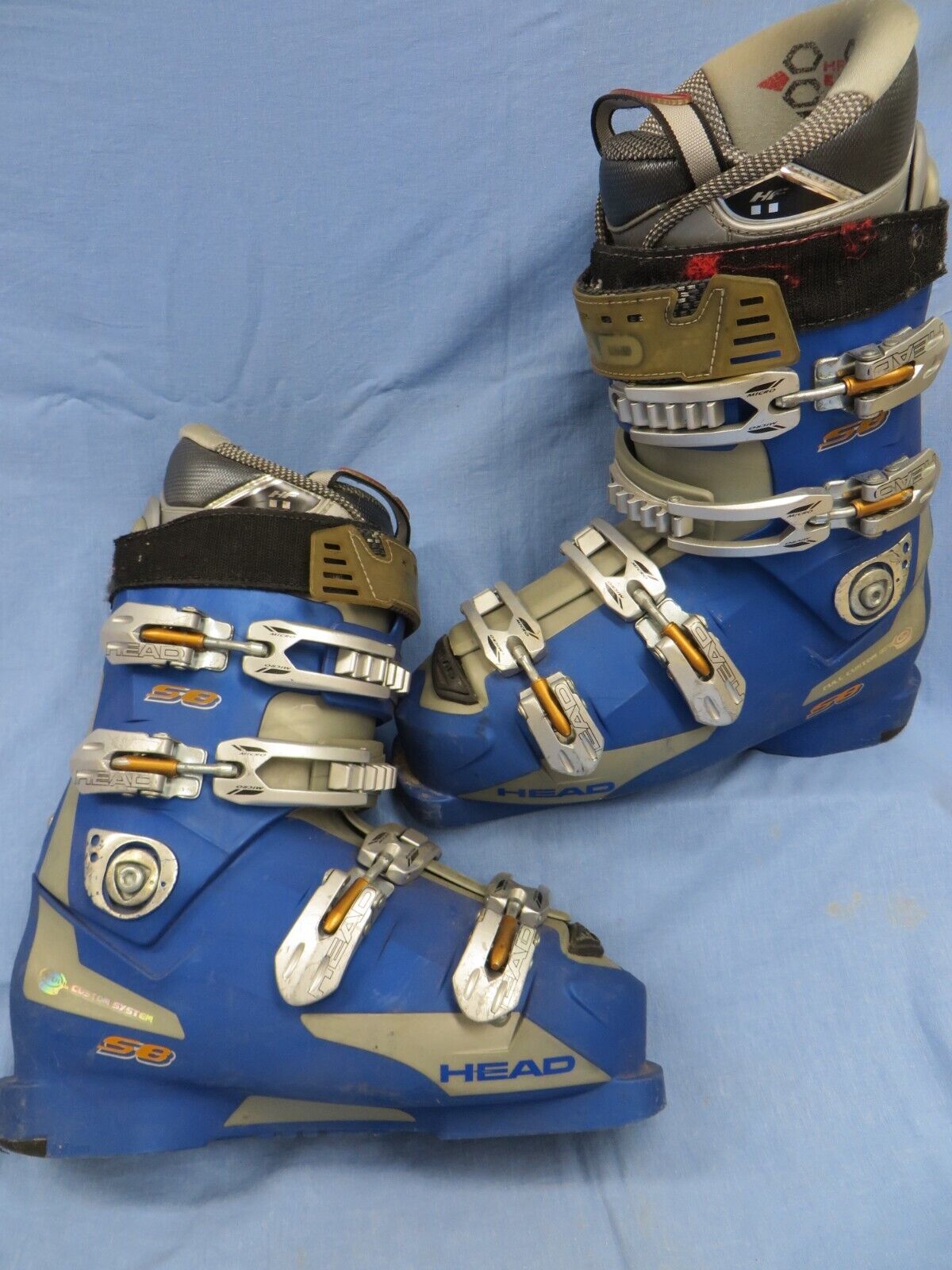 HEAD S8 Full Custom System 297mm Downhill Ski Boots US Size 7.5, Mondo 25.0-25.5 HEAD S8 Full Custom System 297mm Downhill Ski Boots US Size 7.5, Mondo 25.0-25.5