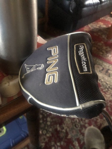 Ping G2i Craz-E Putter 35” Black Dot RH Super Stroke Tour 1.0 Grip Head Cover