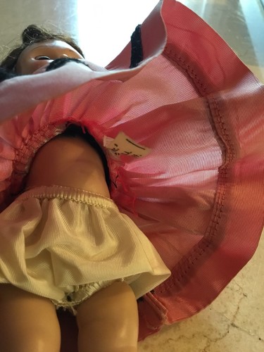 Vintage Vogue 1950's Ginny SLW IN ROSE & BLACK BRUNETTE BRAIDS