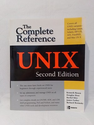 Unix: The Complete Reference by Kenneth H. Rosen (English) Paperback Book