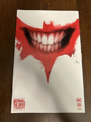 BATMAN AND THE JOKER THE DEADLY DUO # 7 JOCK VARIANT BATSMILE BATMAN 1