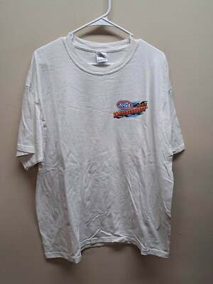 NHRA 2009 Member National Dragster 50th Anniversary Men's T-Shirt XL