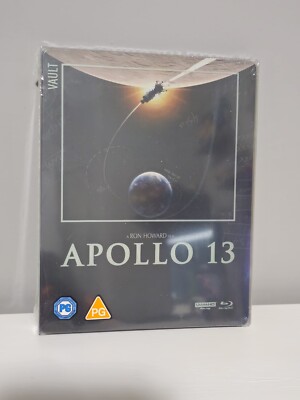 Apollo 13 Film Vault 4k Steelbook (UHD + Blu-ray, Import, Region Free) Box Ship