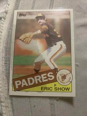 1985 Topps - #118 Eric Show