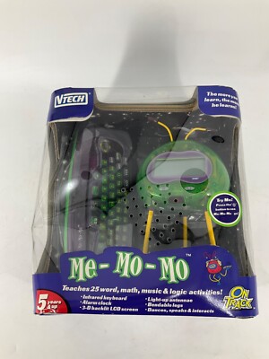 Vtech Me-Mo-Mo with Keyboard Never Opened On Track Vintage NOS Green & Purple