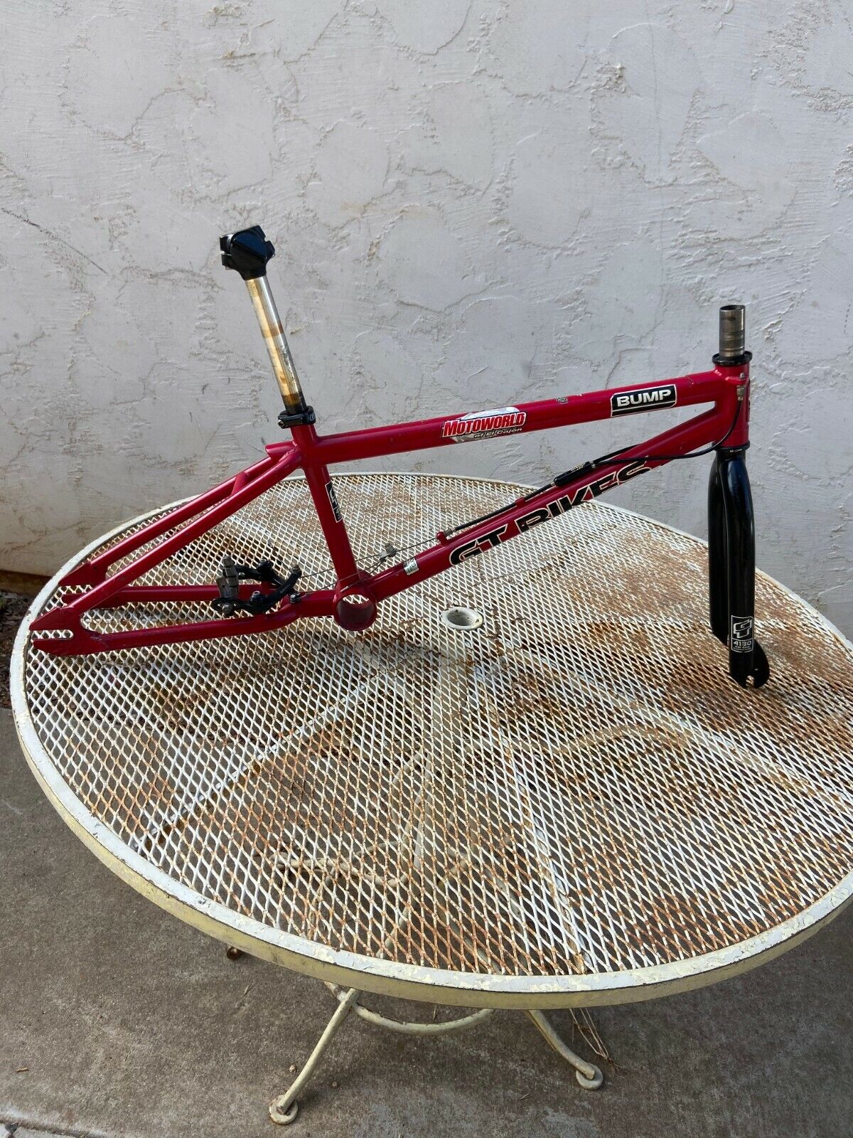 Mid School GT Bump BMX Bike Frame Set 4130 CR- MO | eBay Mid School GT Bump BMX Bike Frame Set 4130 CR- MO | eBay