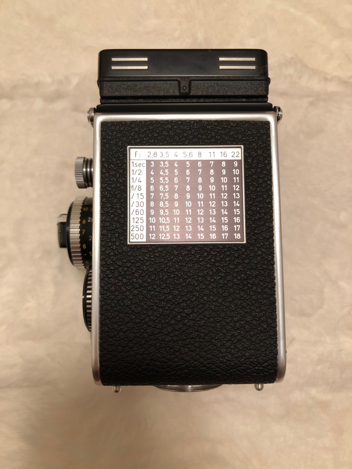 Rolleiflex 3.5f Planar. Mint condition. Original box, manual, and case.