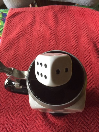 GAMBLERS “DICE” CHARACTER STEIN- NEAT !! -NEW