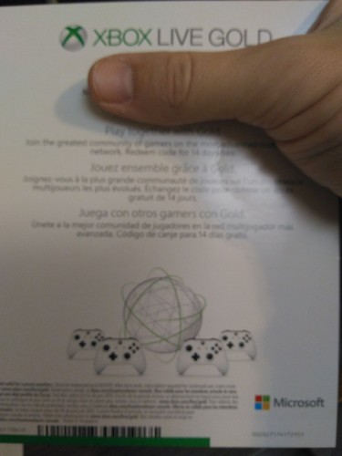 Xbox Game Pass And Xbox Live Gold 1 Month Code, Both Email Delivery