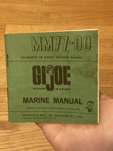 ビンテージ　GIJOE  アクションマリーン　1964  オリジナル　箱付　美品 1964 GI Joe action marine - fully accessorized | eBay