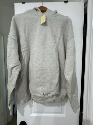 Minimal MNML Long Sleeve Pullover Hoodie Mens Size M