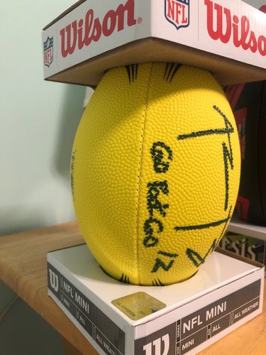 Green Bay Packers Aaron Rodgers AUTOGRAPHED & INSCRIBED GO PACKFootball COA NFL1