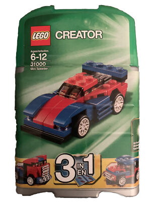 Lego 31000 Mini Speeder New In Contents Sealed Box! 3 In 1 Creator 65 Piece