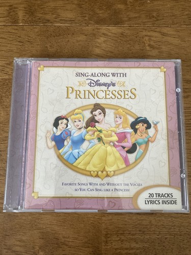 Sing Along with Disney's Princesses CD 20 Tracks with Lyrics
