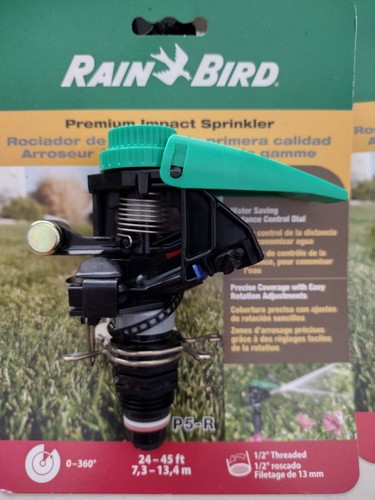 RAIN BIRD PREMIUM IMPACT SPRINKLER HEADS ( Lot of 5 )