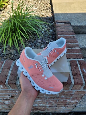 Size 7.5 - On Cloud 5 Rose Shell W