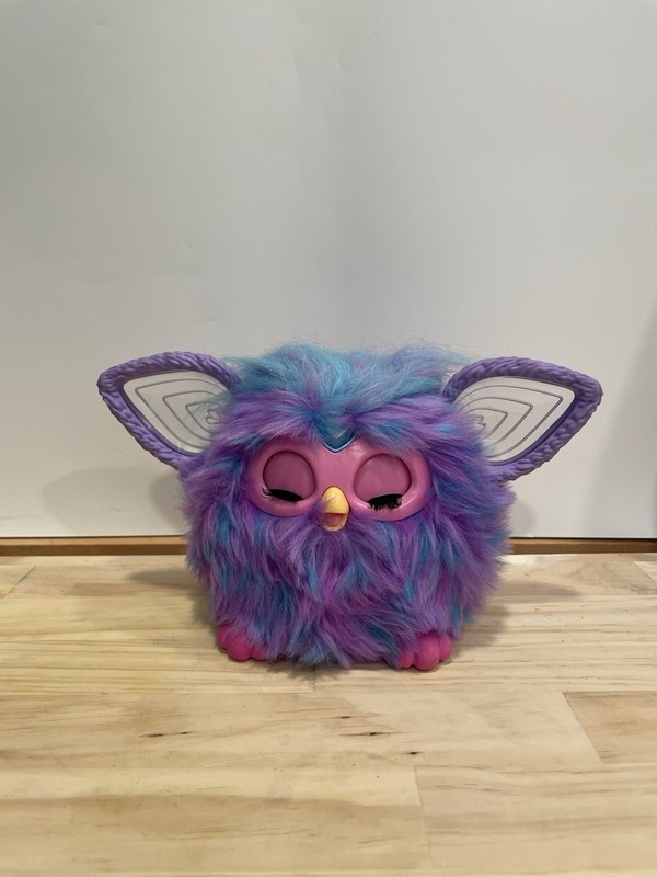 Furby Purple Plush Interactive Toy 2023 Hasbro/ Working Great!