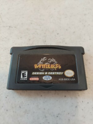 Gameboy Advance Battle Bots Design And Destroy Tested
