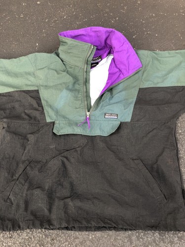 Winter Jacket Vintage White Sierra Pullover Size Large Ski S