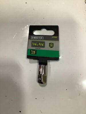 MASTER MECHANIC 1/4'' TO 3/8'' ADAPTER 1/4'' DRIVE