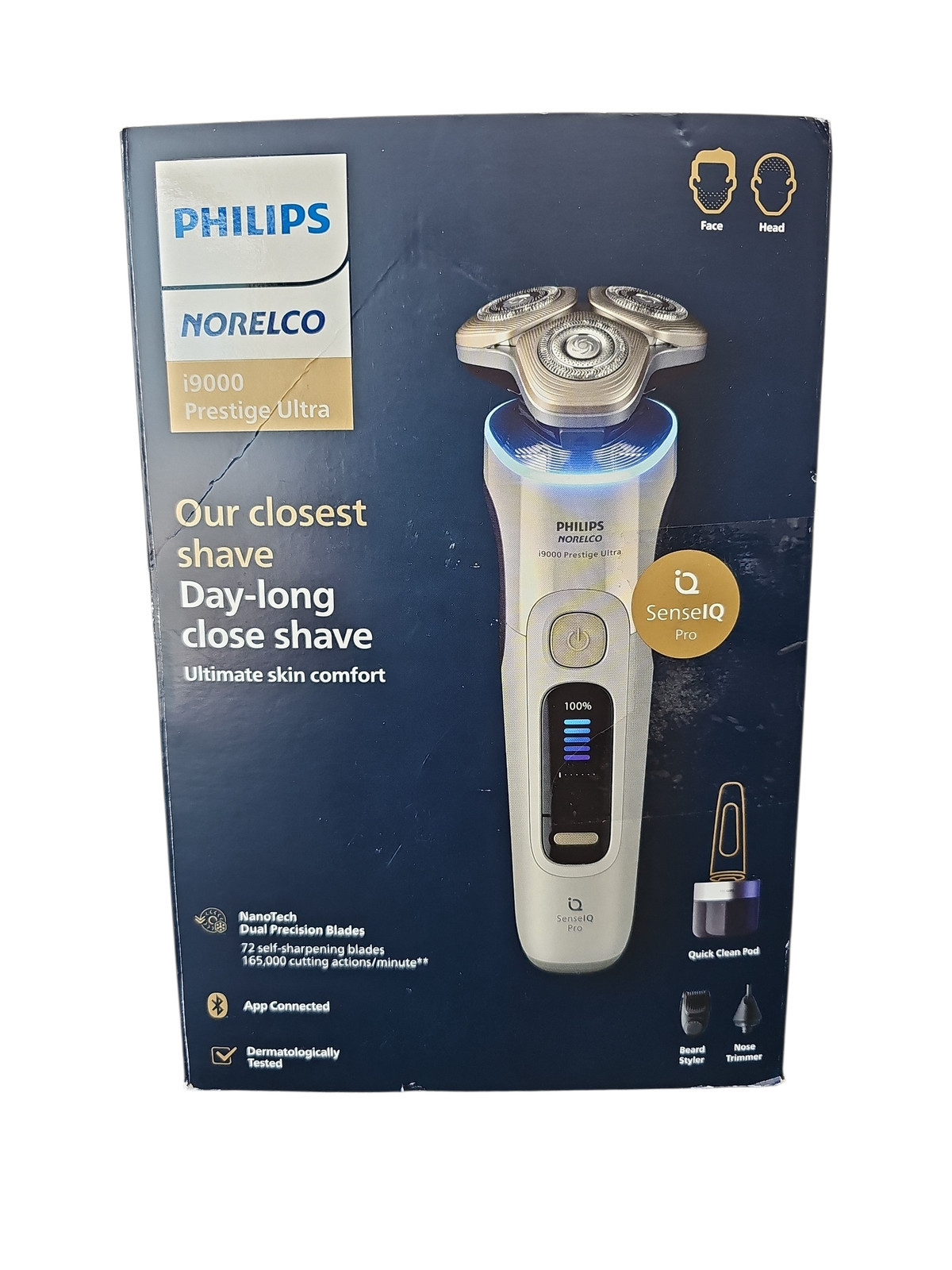 Philips Norelco Shaver i9000 Prestige ULTRA Wet/Dry Electric Shaver (refurb)