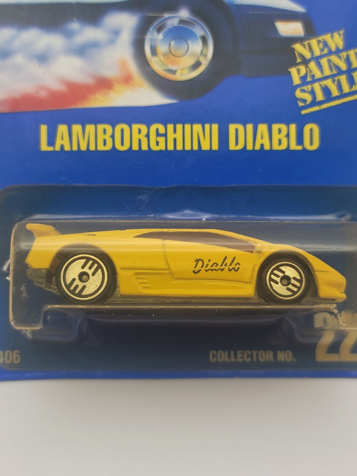 Hot Wheels - Lamborghini Diablo, HW Blue Card Series