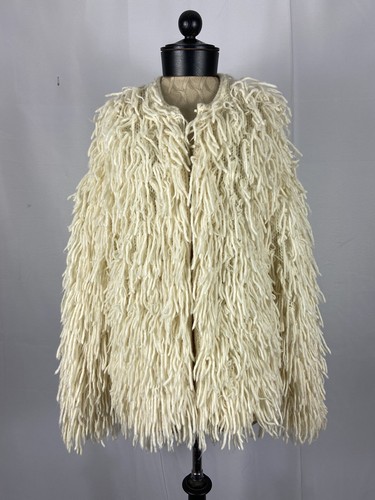 Shaggy Wool Jacket Huge Shaggy Jacket Oversized Shaggy Coat