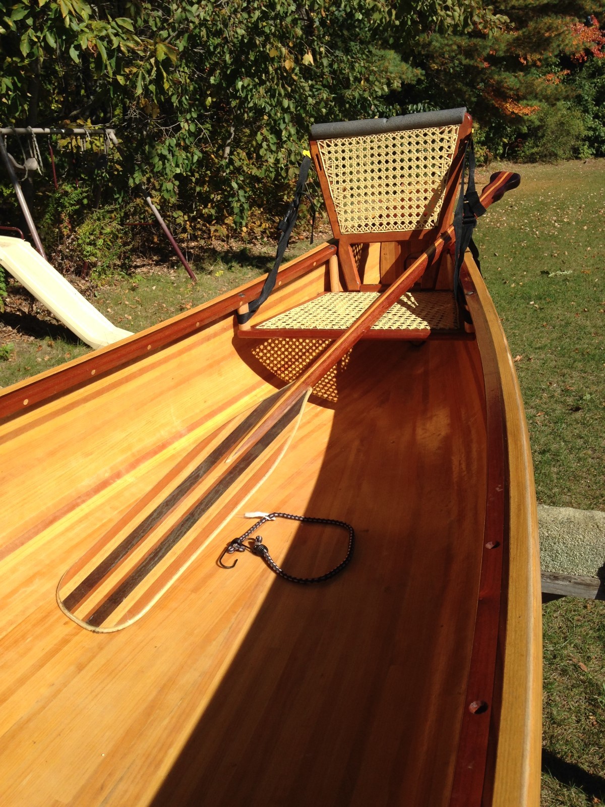 cedar strip canoe 16 Ft customized