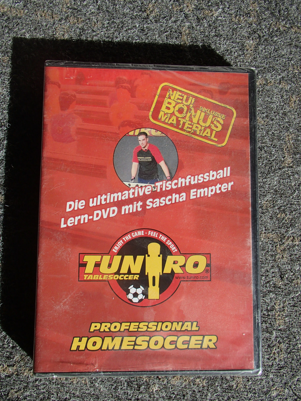 Lern DVD: Homesoccer, Tischfußball, Tisch Kicker  OVP