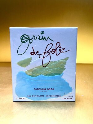 GRAIN de FOLIE by Parfums Gres for Women 100ml-3.38oz EDT Spr DISCONTINUED (BM13