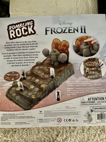 New~&rdquo;Disney&rdquo;~Frozen II &bull;~Rumbling Rock~Board Game~by Spin Master