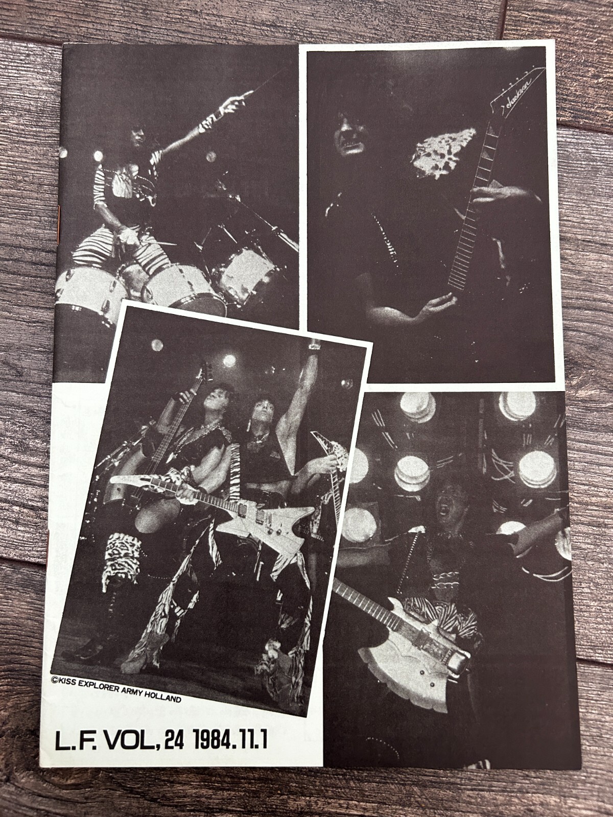 コレクション kiss press KISS Fanzine Magazine L.F. Vol 24 Japan Japanese 1984