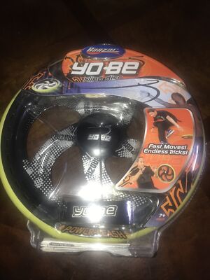 Banzai Yo-Be Yobe Sling Disc - Black/Yellow- Toys R Us Exclusive - Brand New