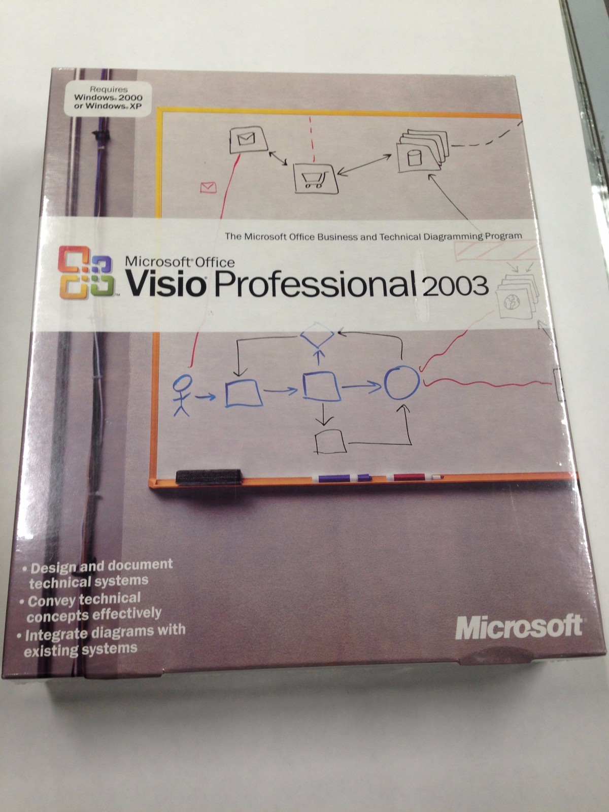 その他 Visio Professional 2003 Microsoft Office Visio Professional 2003 Edition Full Retail