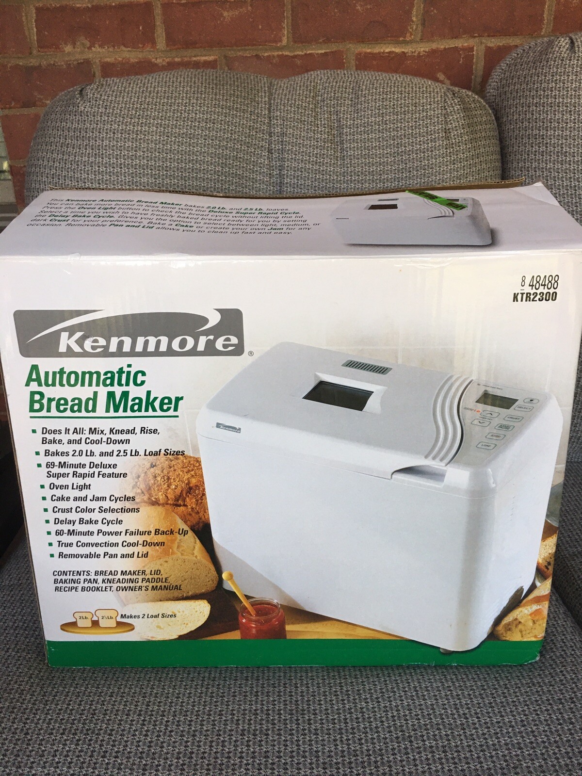 kenmore automatic bread maker model ktr2300 manual